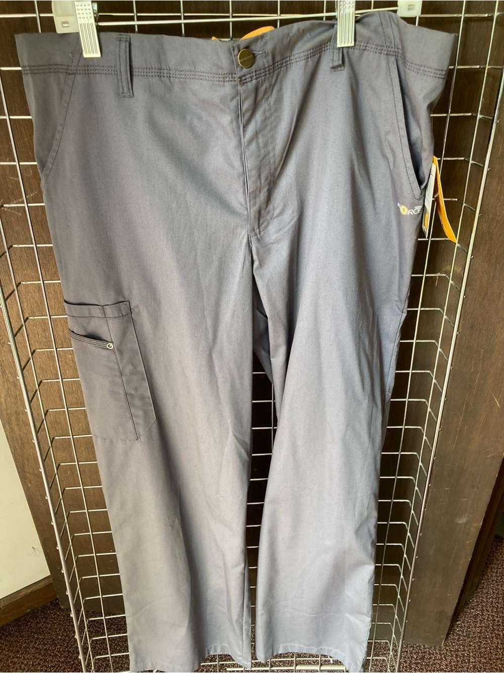 Men’s Carhartt Scrub Pants Pewter Lg NWT